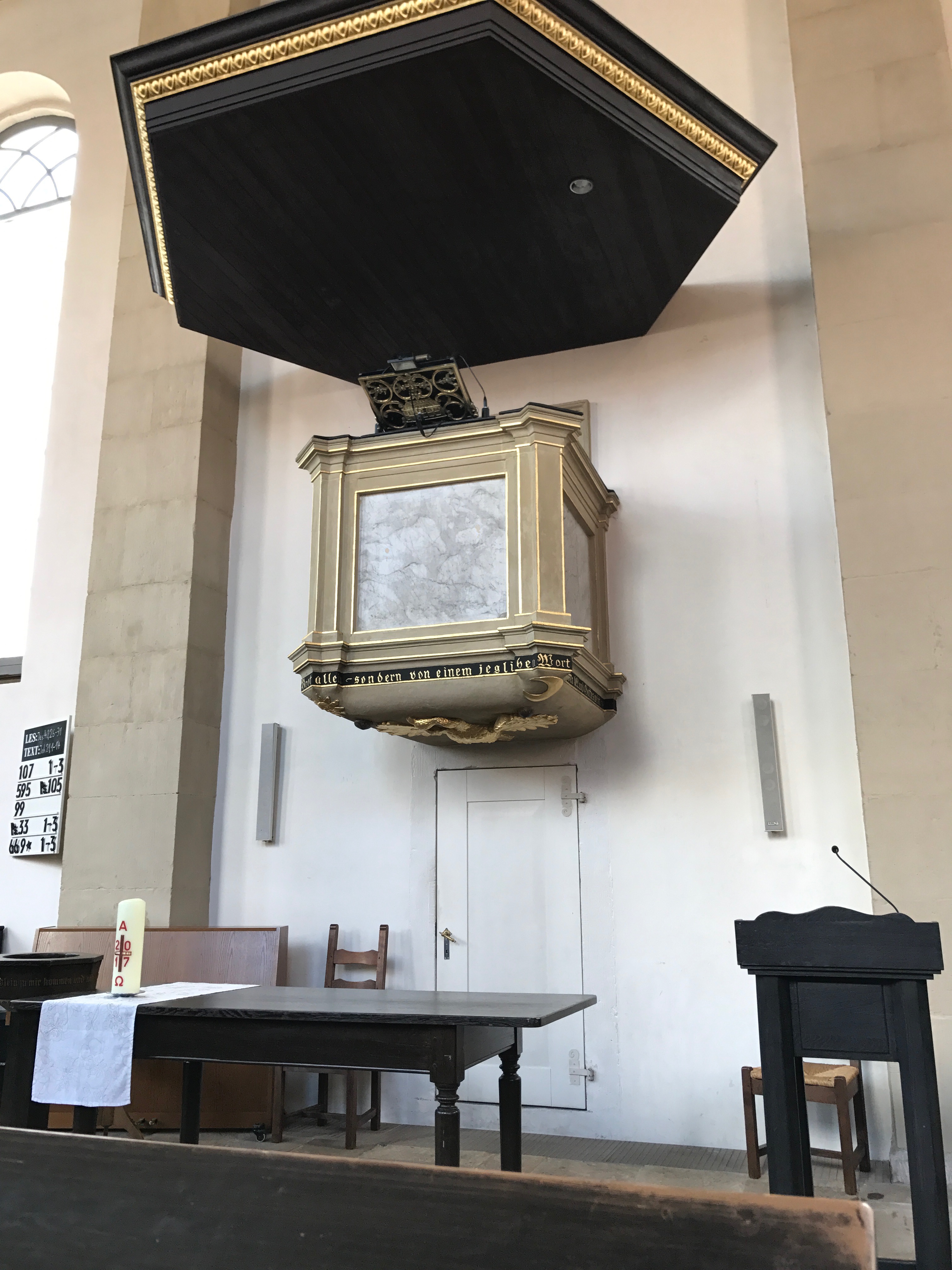 Kanzel Neuenhaus im Jahr 2017