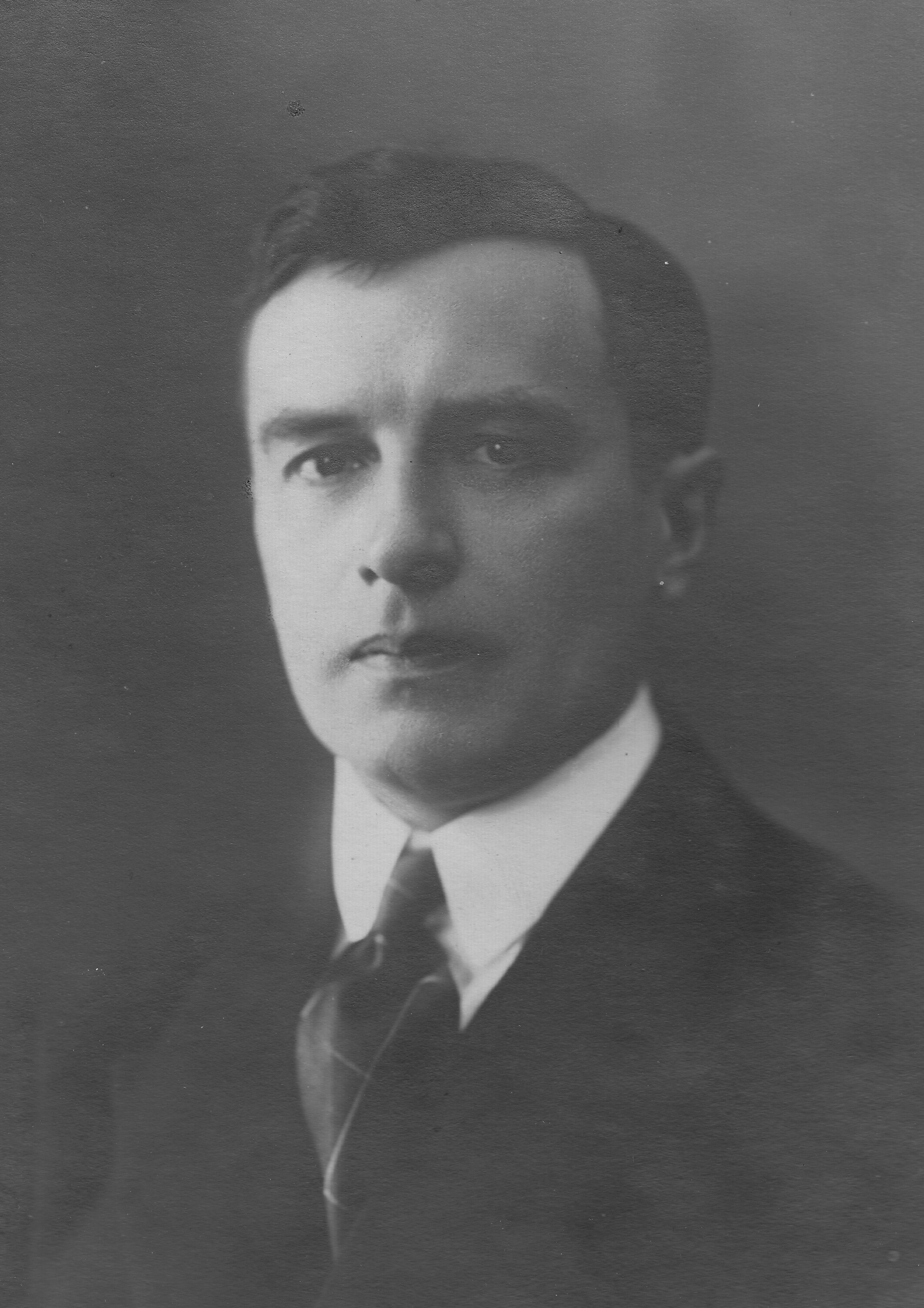 My grandfather Gerard Hugenholtz (1889-1969), minister, picture around 1929