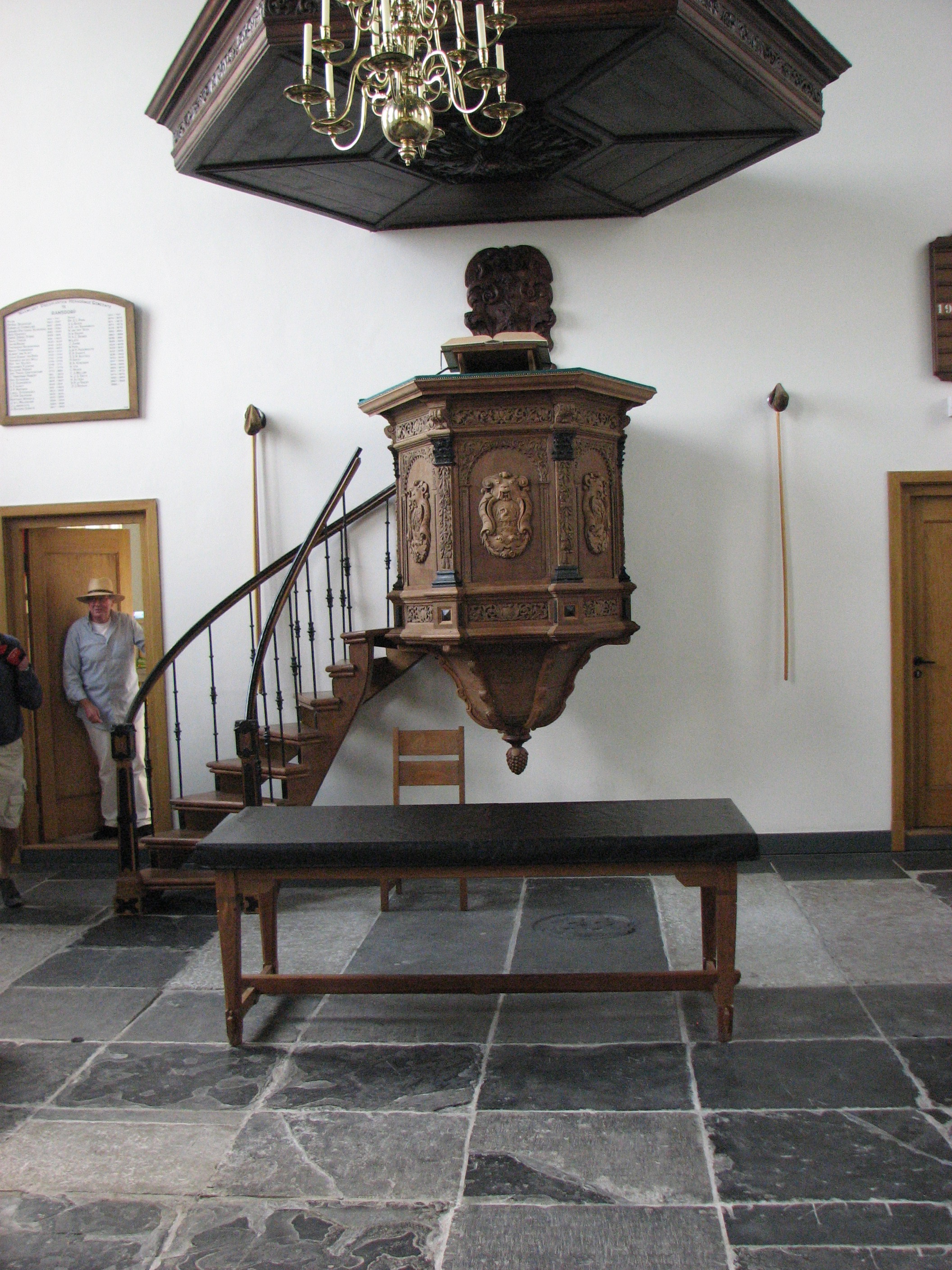 In der Kirche von Ransdorp im Jahr 2014.