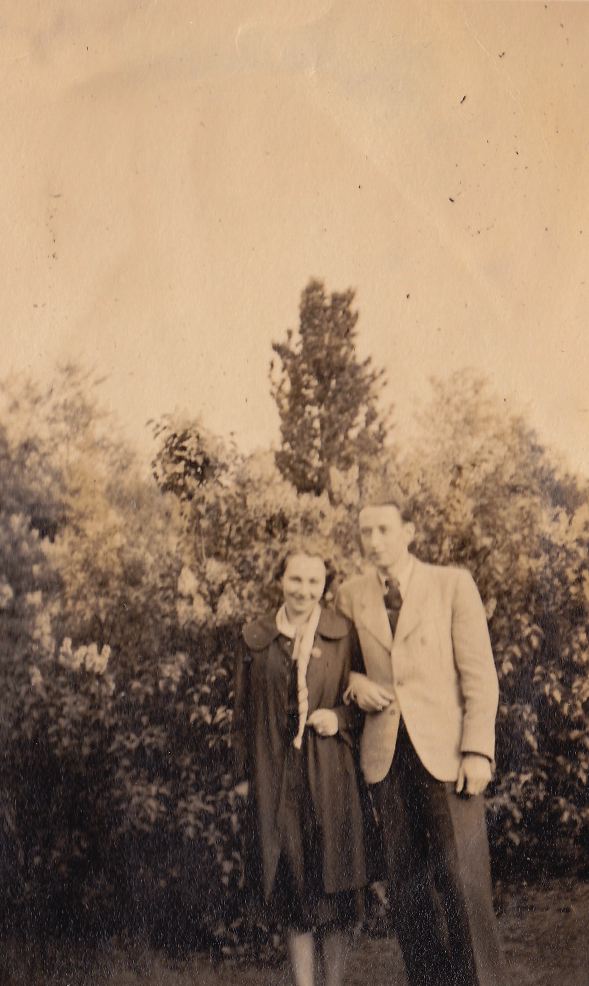 Ernst Willig with his wife Margot.