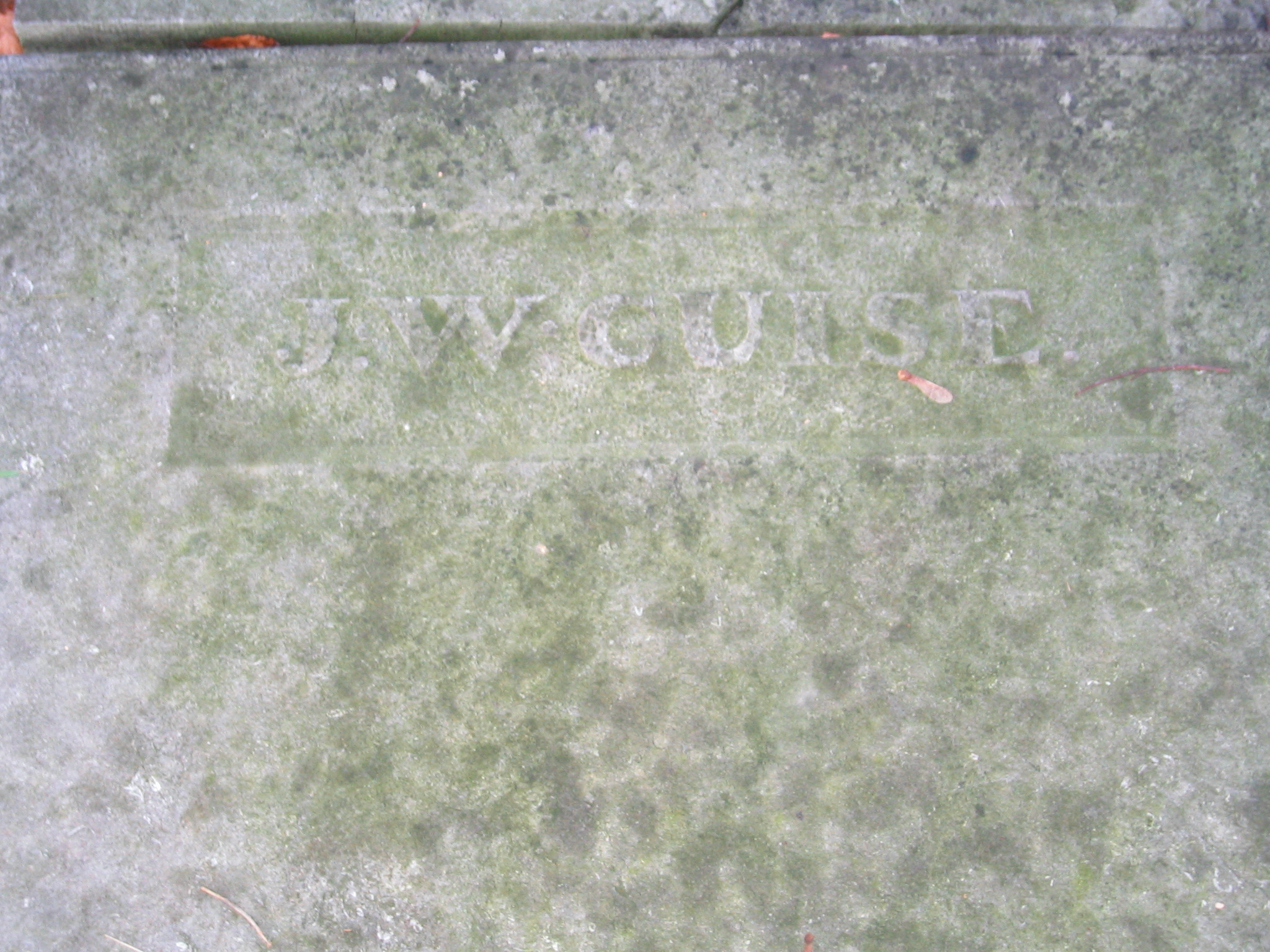 Graf van Johann Wilhelm Guise in Hilversum.