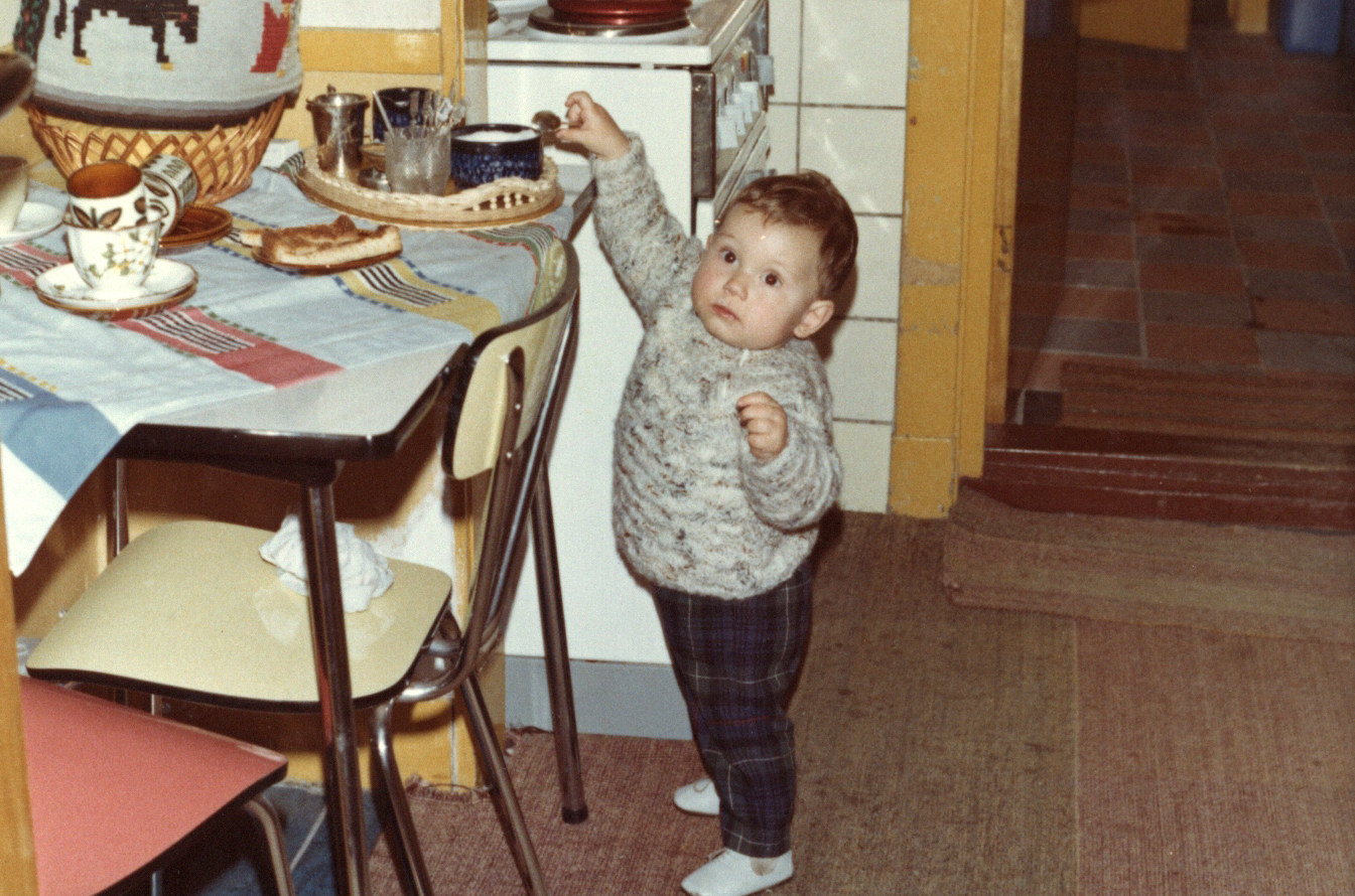 Betrapt bij de suikerpot.