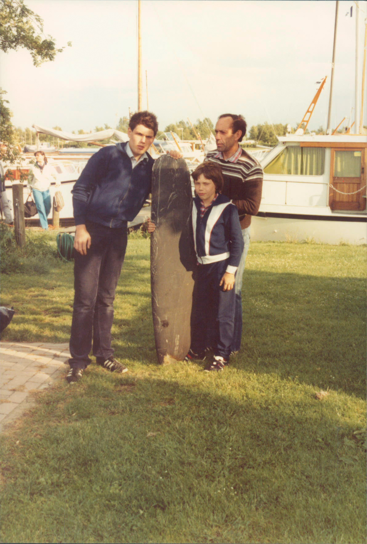 Nog een propellor door ons opgedoken. Dit keer in de Belterwijde (kop van Overijssel). Ik meen van een B-17 Flying Fortress.