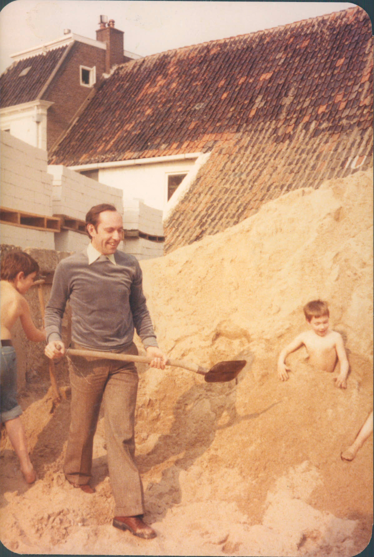 Meppel 1981; tijdens de zomervakanties kwamen wij regelmatig met de boot bij de familie Massier.