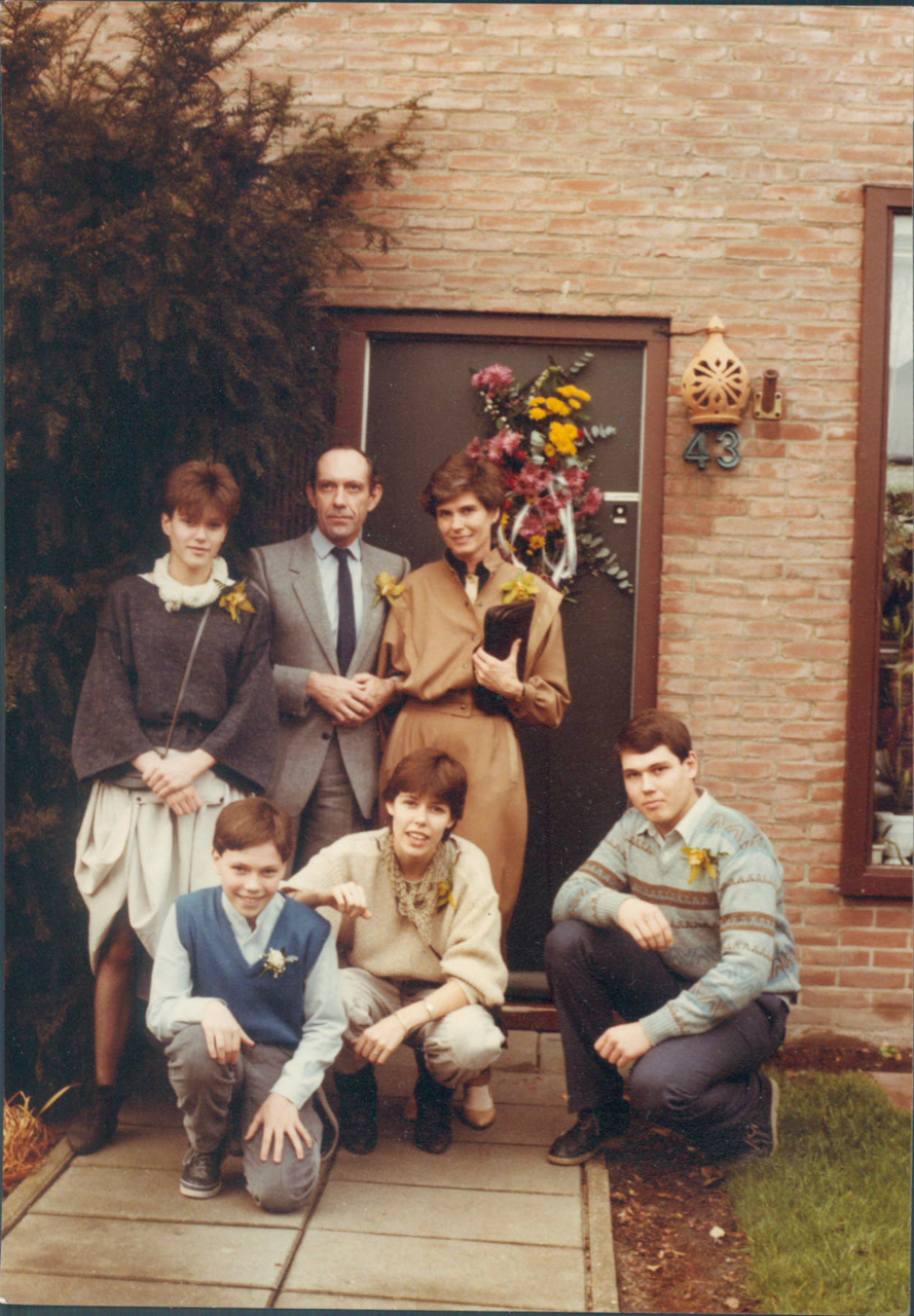 Laatste familiefoto uit 1983....