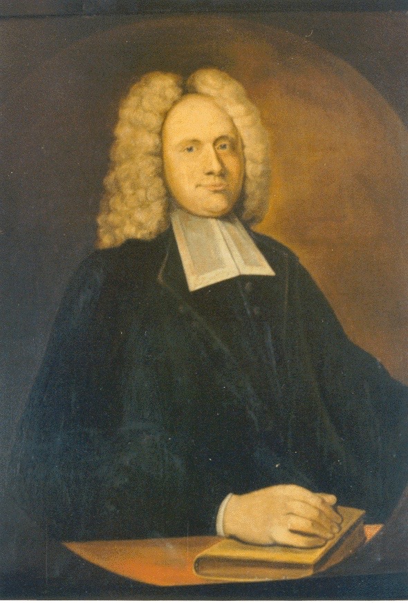Friedrich Wilhelm Hugenholtz (1693-1730); copie schilderij, in bezit van mijn vader