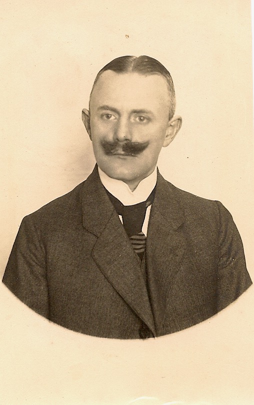 Mijn overgrootvader Carl Friedrich Wilhelm Lehmkuhl (1874-1952).